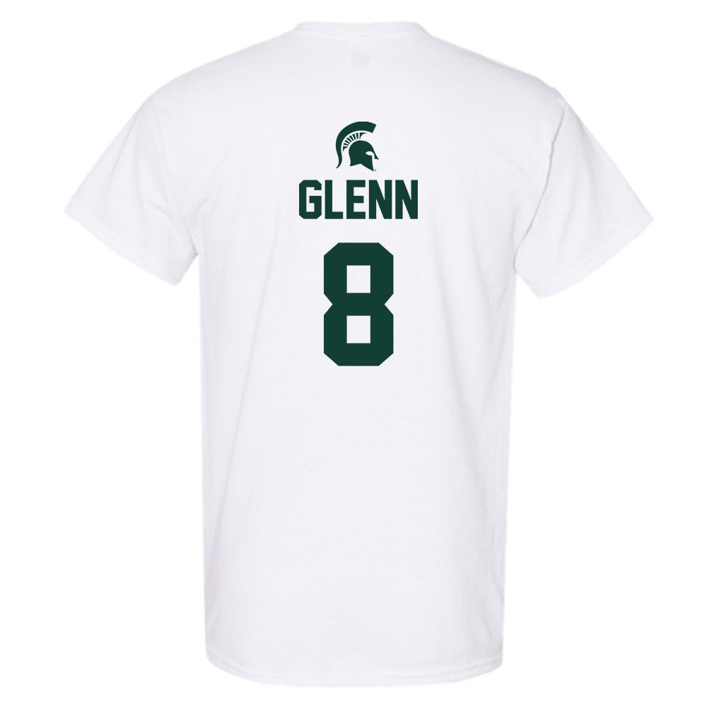 Michigan State - NCAA Men's Basketball : Kaleb Glenn - Sports Shersey T-Shirt-1