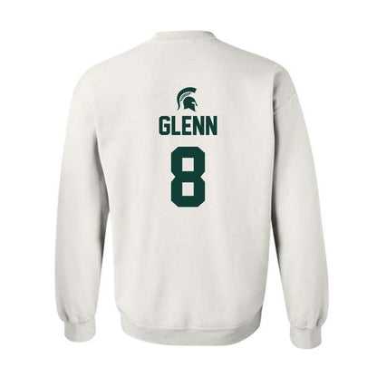 Michigan State - NCAA Men's Basketball : Kaleb Glenn - Sports Shersey Crewneck Sweatshirt-1