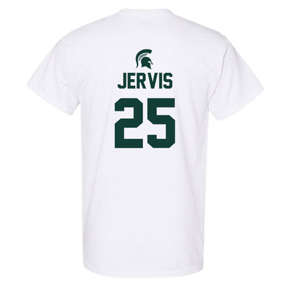 Michigan State - NCAA Men's Basketball : Jasiah Jervis - Sports Shersey T-Shirt-1
