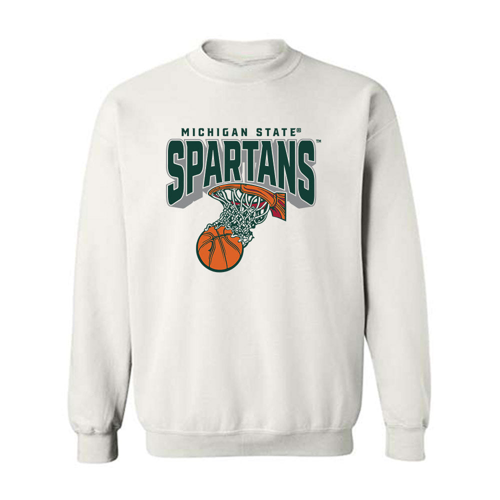 Michigan State - NCAA Men's Basketball : Kaleb Glenn - Sports Shersey Crewneck Sweatshirt-0