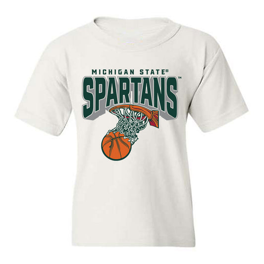 Michigan State - NCAA Men's Basketball : Carlos Medlock jr - Sports Shersey Youth T-Shirt-0
