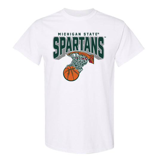 Michigan State - NCAA Men's Basketball : Jasiah Jervis - Sports Shersey T-Shirt-0