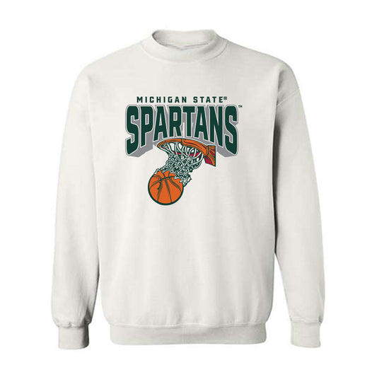 Michigan State - NCAA Men's Basketball : Carlos Medlock jr - Sports Shersey Crewneck Sweatshirt-0