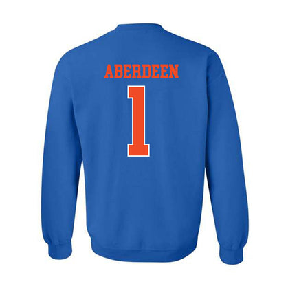 Florida - NCAA Men's Basketball : Denzel Aberdeen - Generic Shersey Crewneck Sweatshirt-1
