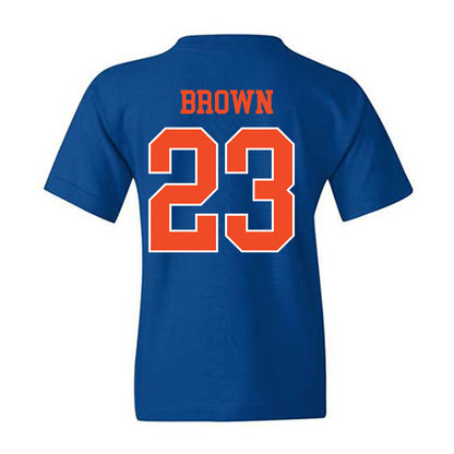Florida - NCAA Men's Basketball : AJ Brown - Generic Shersey Youth T-Shirt-1