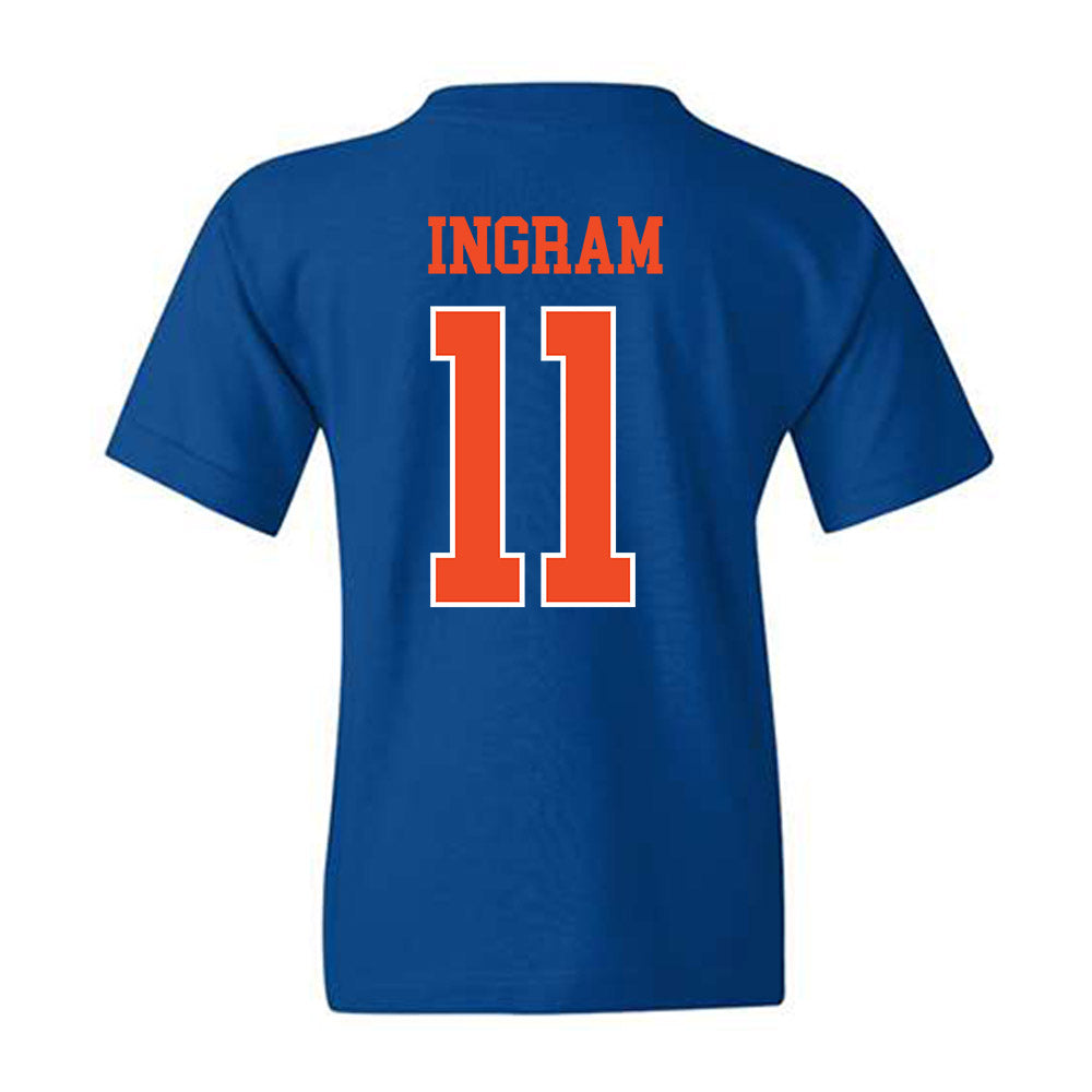 Florida - NCAA Men's Basketball : Cornelius Ingram - Generic Shersey Youth T-Shirt-1