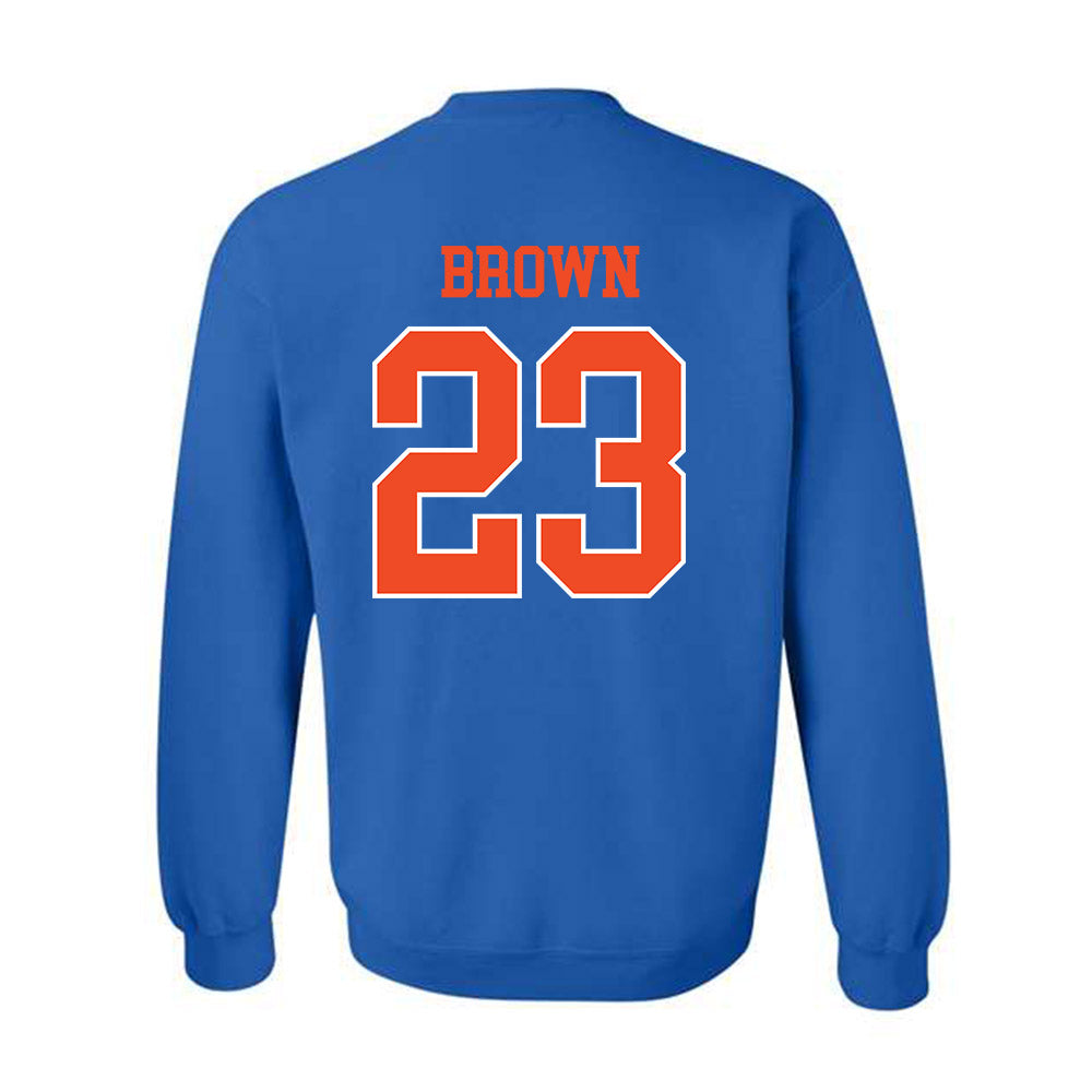Florida - NCAA Men's Basketball : AJ Brown - Generic Shersey Crewneck Sweatshirt-1