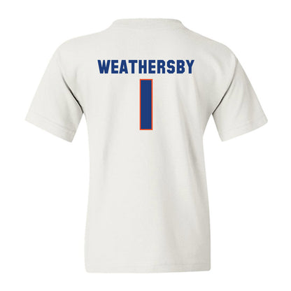 Florida - NCAA Women's Basketball : Jade Weathersby - Generic Shersey Youth T-Shirt-1