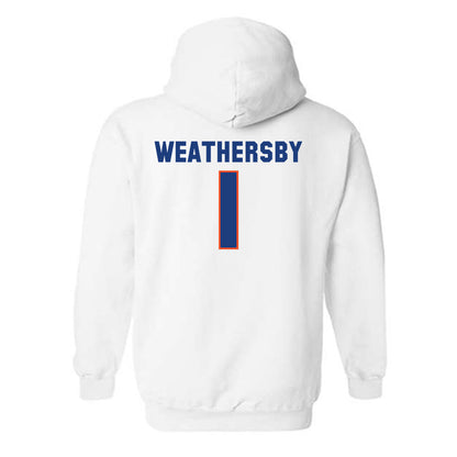 Florida - NCAA Women's Basketball : Jade Weathersby - Generic Shersey Hooded Sweatshirt-1