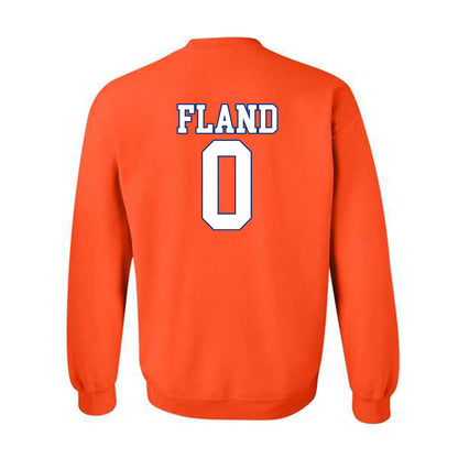 Florida - NCAA Men's Basketball : Johnuel Fland - Sports Shersey Crewneck Sweatshirt-1