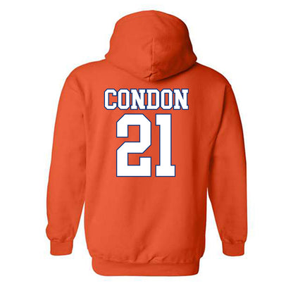 Florida - NCAA Men's Basketball : Alex Condon - Sports Shersey Hooded Sweatshirt-1