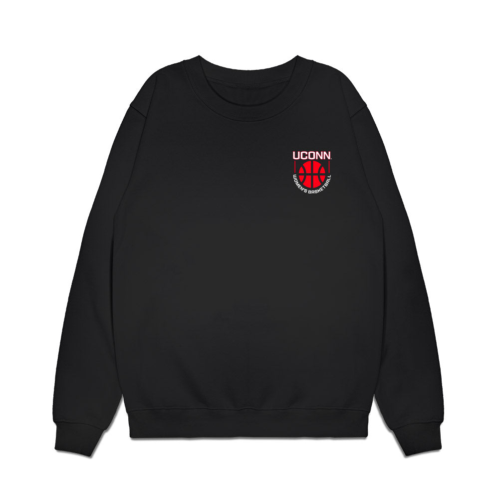 UConn - NCAA Women's Basketball : Azzi Fudd - Premium Crewneck Sweatshirt-0