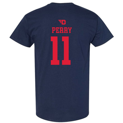 Dayton - NCAA Men's Basketball : Travis Perry - Sports Shersey T-Shirt-1