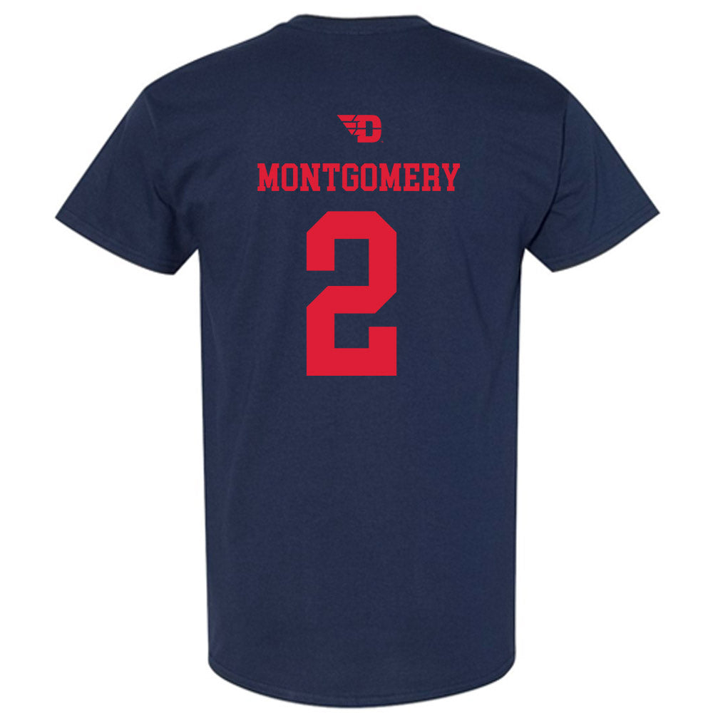 Dayton - NCAA Men's Basketball : De'Shayne Montgomery - Sports Shersey T-Shirt-1