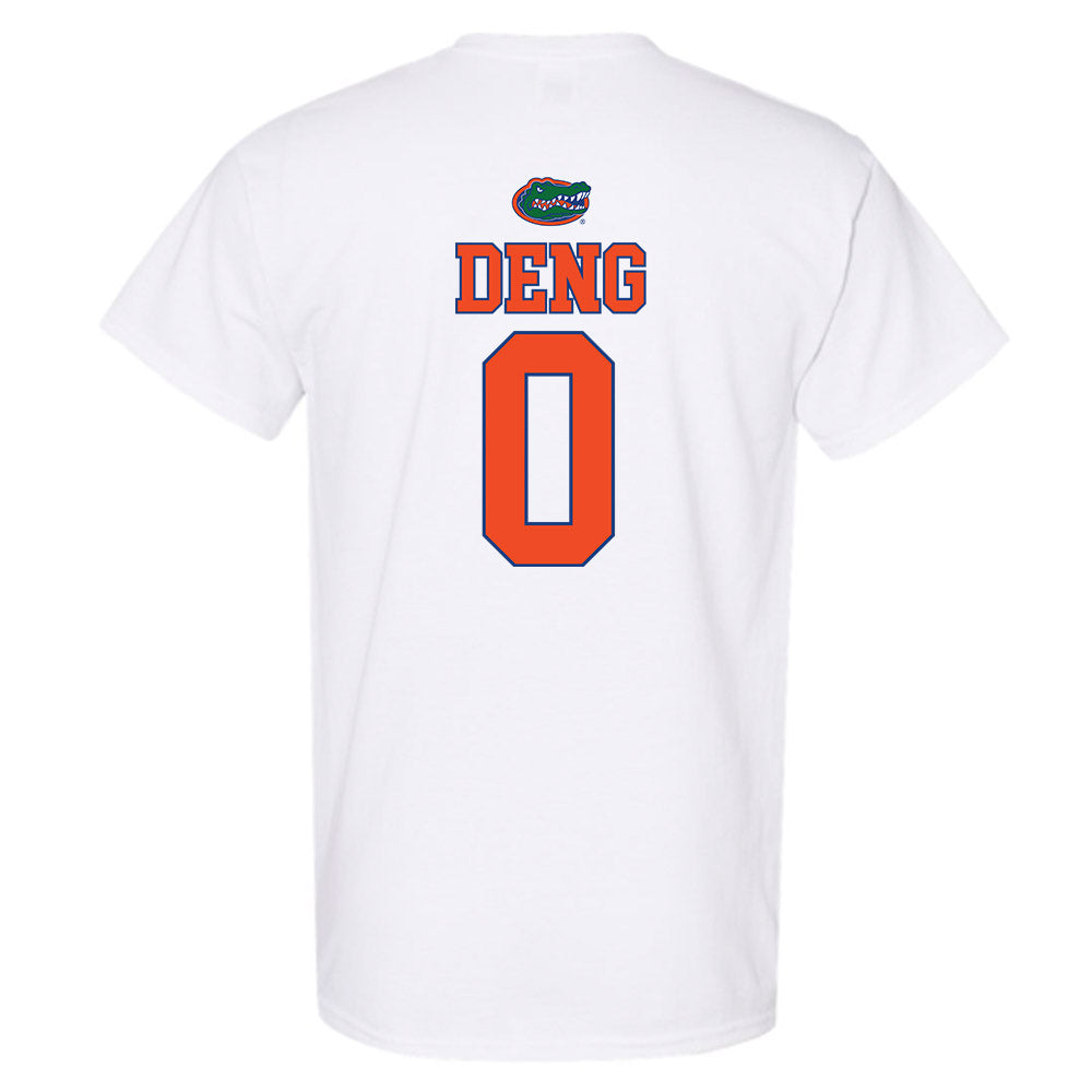 Florida - NCAA Women's Basketball : Sarah Deng - Sports Shersey T-Shirt-1
