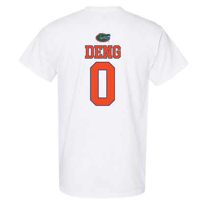 Florida - NCAA Women's Basketball : Sarah Deng - Sports Shersey T-Shirt-1