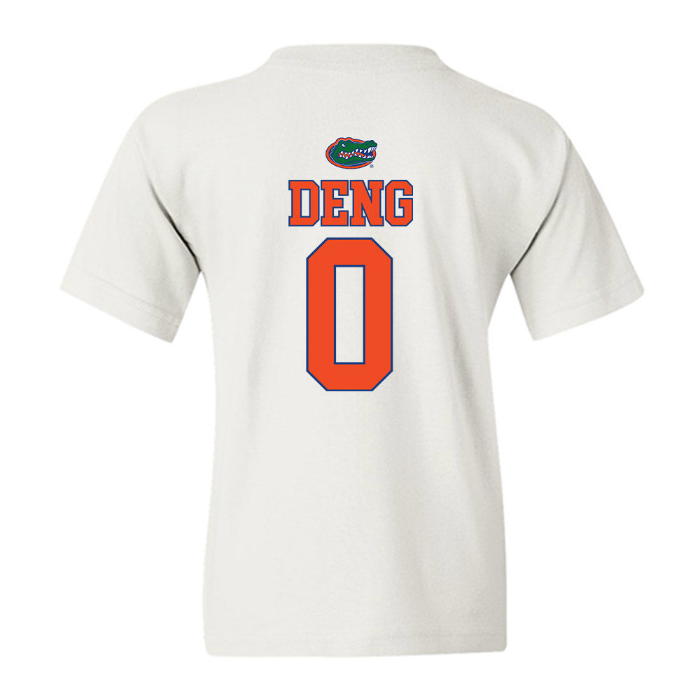 Florida - NCAA Women's Basketball : Sarah Deng - Sports Shersey Youth T-Shirt-1