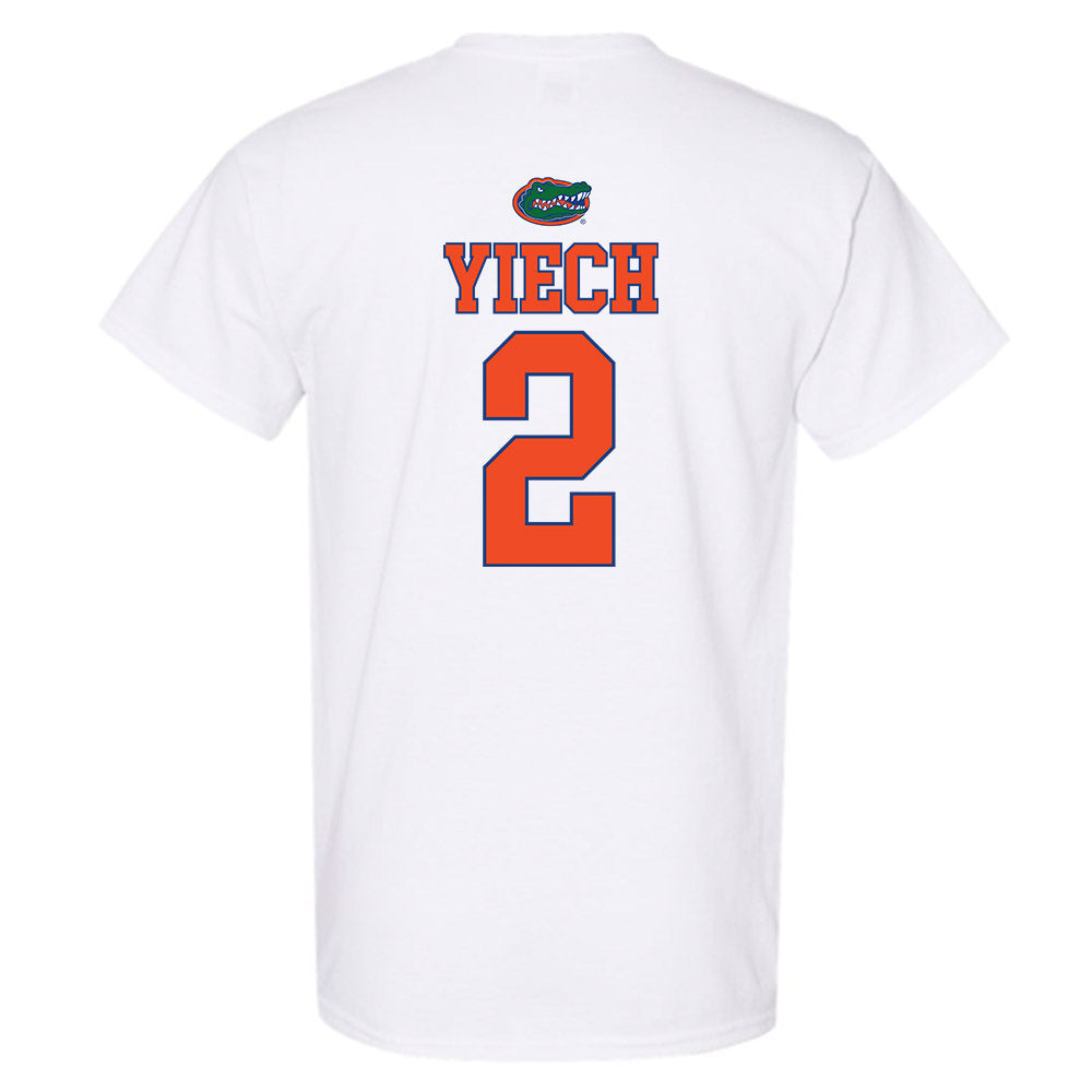 Florida - NCAA Women's Basketball : Nyadieng Yiech - Sports Shersey T-Shirt-1