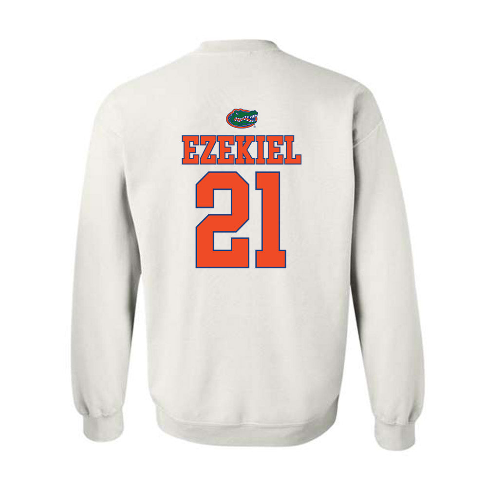 Florida - NCAA Women's Basketball : Ruth "Gift" Ezekiel - Sports Shersey Crewneck Sweatshirt-1