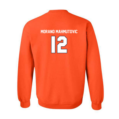 Syracuse - NCAA Men's Basketball : Mark Morano Mahmutovic - Sports Shersey Crewneck Sweatshirt-1