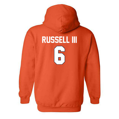 Syracuse - NCAA Men's Basketball : Calvin Russell III - Sports Shersey Hooded Sweatshirt-1