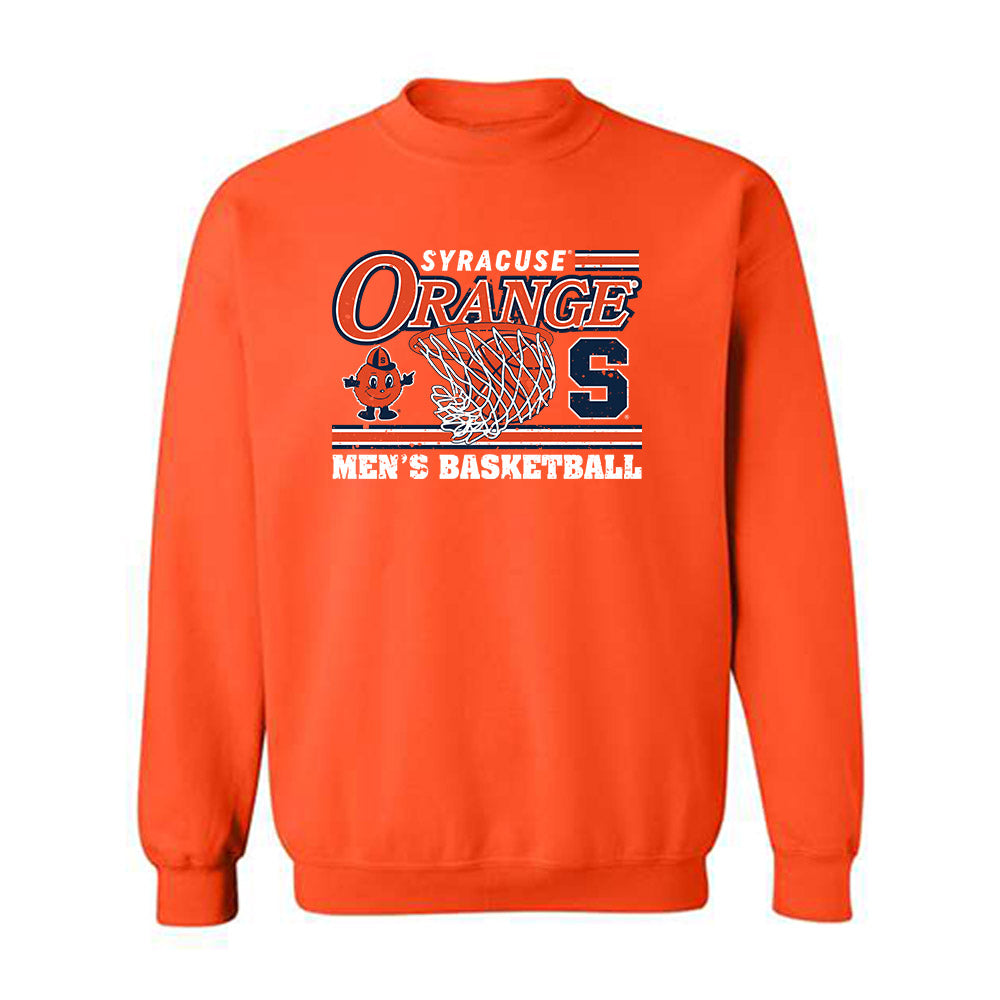 Syracuse - NCAA Men's Basketball : Mark Morano - Sports Shersey Crewneck Sweatshirt-0