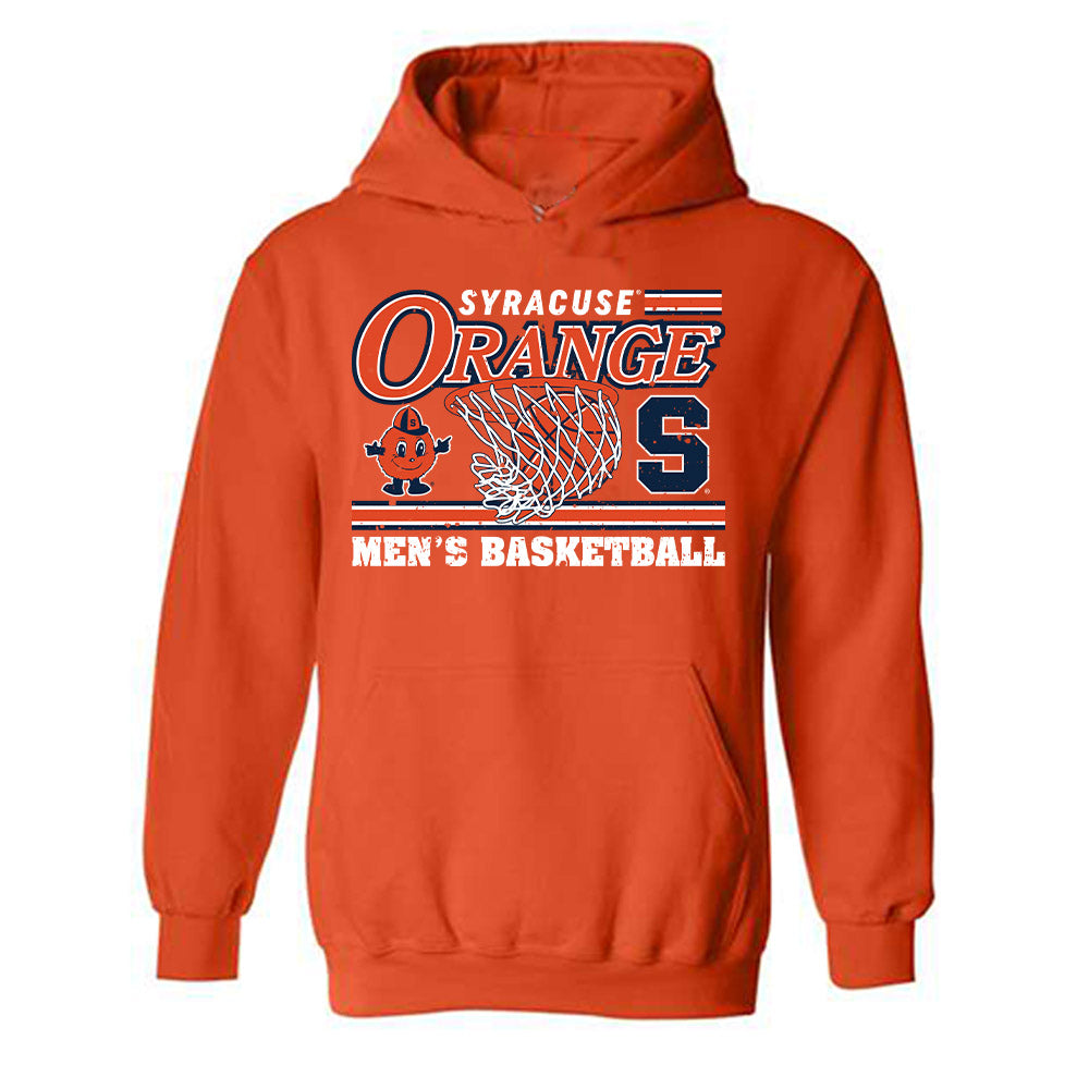 Syracuse - NCAA Men's Basketball : Bryce Zephir - Sports Shersey Hooded Sweatshirt-0