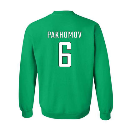 Marshall - NCAA Men's Soccer : Nikita Pakhomov - Sports Shersey Crewneck Sweatshirt-1