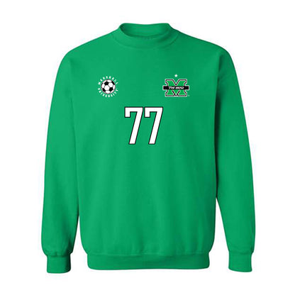 Marshall - NCAA Men's Soccer : Adam NGoran - Sports Shersey Crewneck Sweatshirt-0