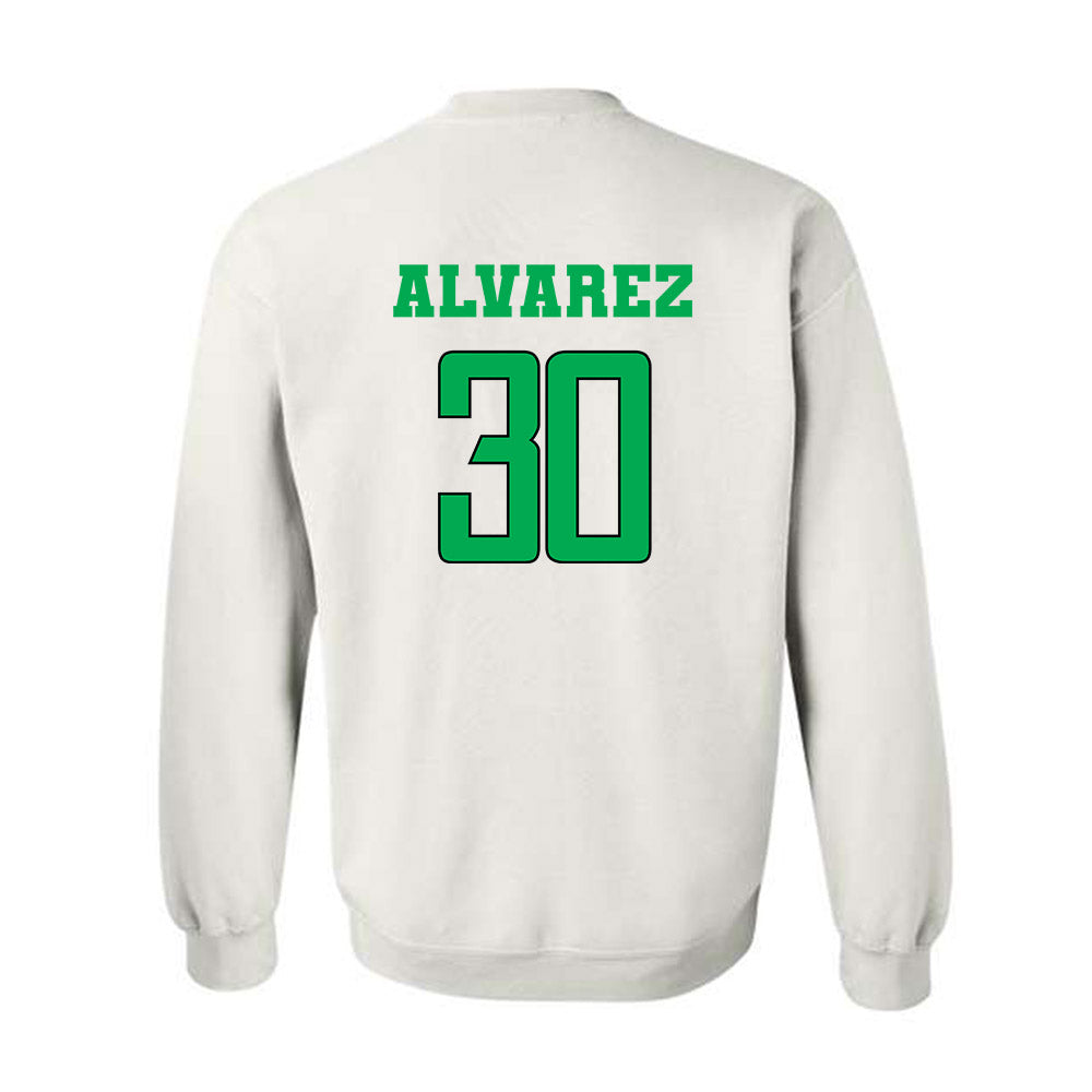 Marshall - NCAA Men's Soccer : Alvaro Alvarez - Sports Shersey Crewneck Sweatshirt-1