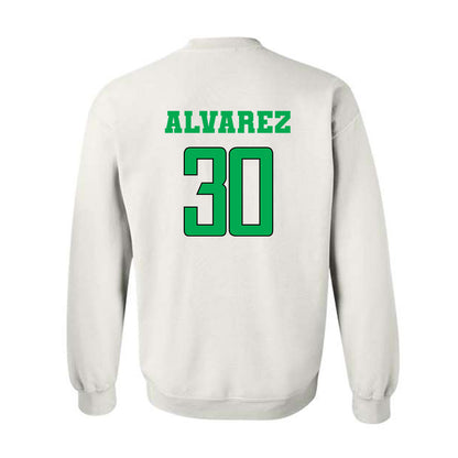 Marshall - NCAA Men's Soccer : Alvaro Alvarez - Sports Shersey Crewneck Sweatshirt-1