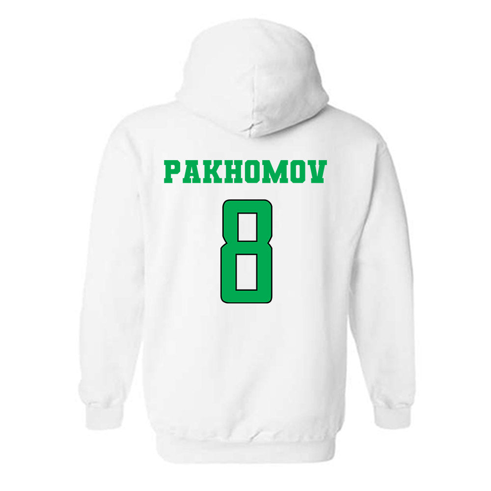 Marshall - NCAA Men's Soccer : Nikita Pakhomov - Sports Shersey Hooded Sweatshirt-1