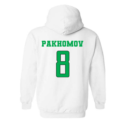 Marshall - NCAA Men's Soccer : Nikita Pakhomov - Sports Shersey Hooded Sweatshirt-1