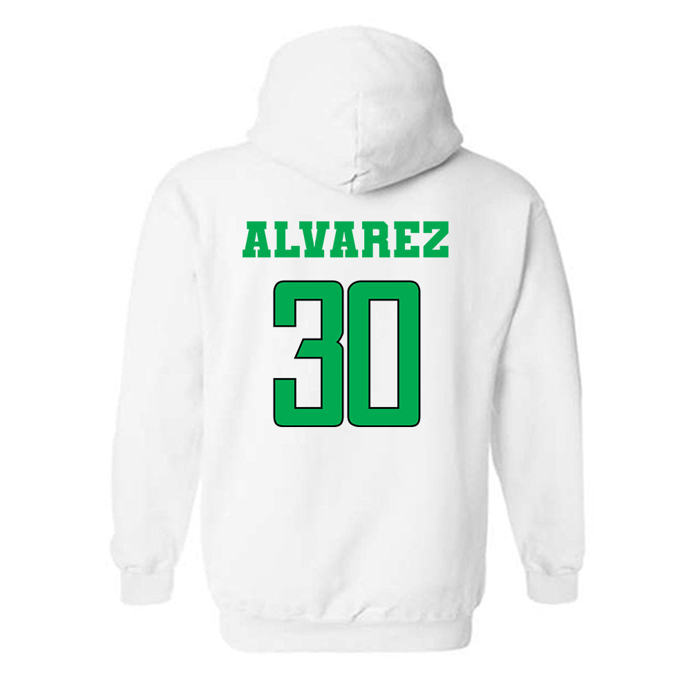 Marshall - NCAA Men's Soccer : Alvaro Alvarez - Sports Shersey Hooded Sweatshirt-1