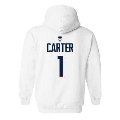 UConn - NCAA Men's Soccer : Adam Carter - Hooded Sweatshirt-1
