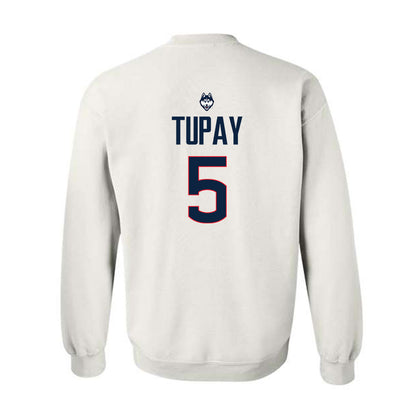 UConn - NCAA Men's Soccer : Alex Tupay - Crewneck Sweatshirt-1