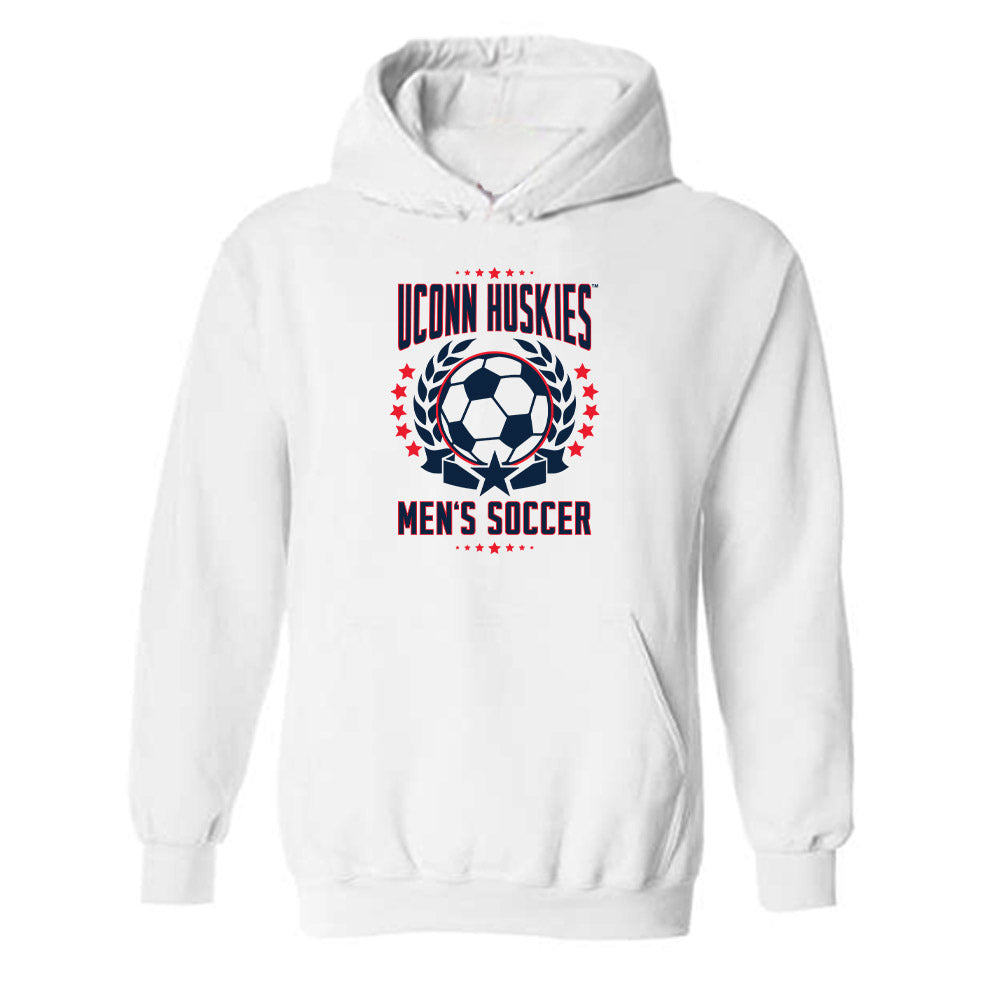 UConn - NCAA Men's Soccer : Johan Hamel - Hooded Sweatshirt-0