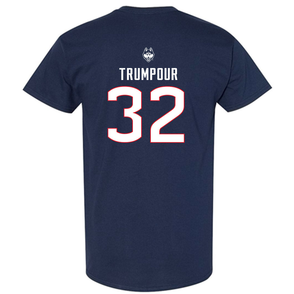 UConn - NCAA Baseball : Austin Trumpour - Sports Shersey T-Shirt-1