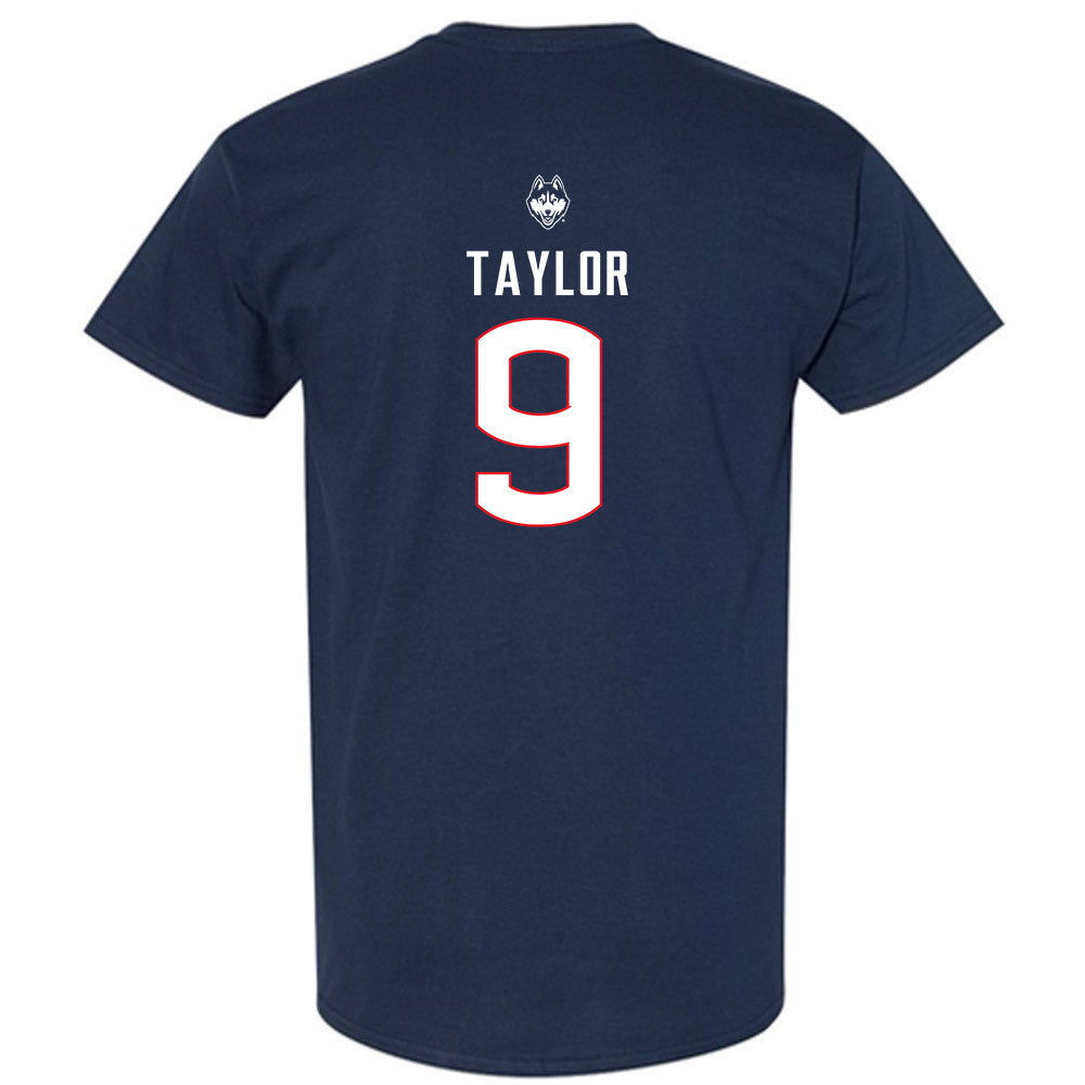 UConn - NCAA Baseball : Chase Taylor - Sports Shersey T-Shirt-1