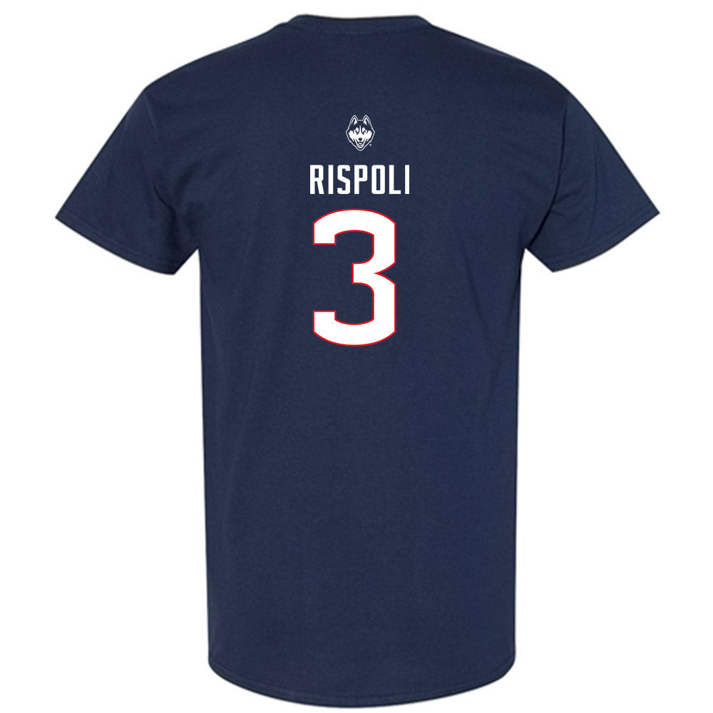 UConn - NCAA Baseball : Rob Rispoli - Sports Shersey T-Shirt-1