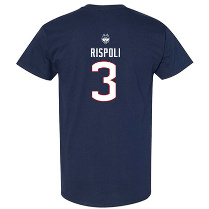 UConn - NCAA Baseball : Rob Rispoli - Sports Shersey T-Shirt-1