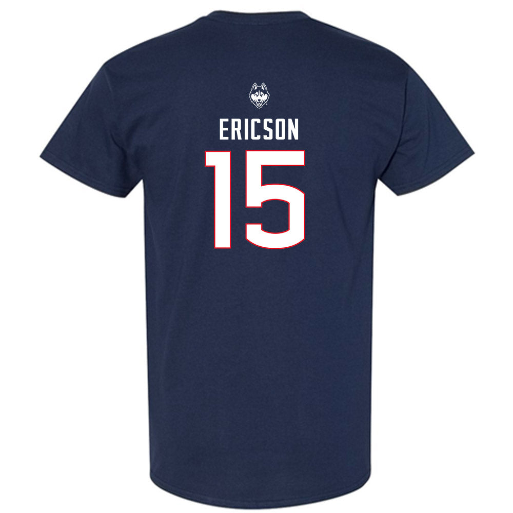 UConn - NCAA Baseball : Brady Ericson - Sports Shersey T-Shirt-1