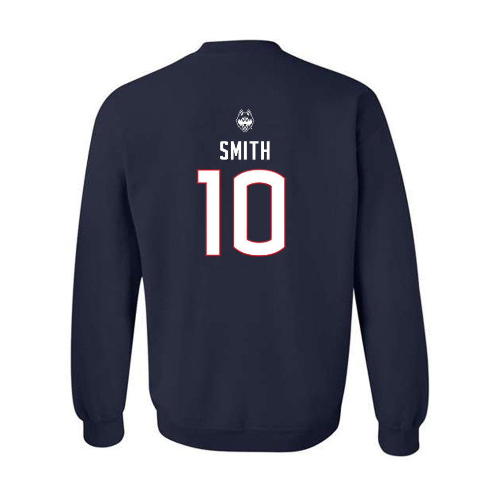 UConn - NCAA Baseball : Drew Smith - Sports Shersey Crewneck Sweatshirt-1
