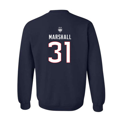 UConn - NCAA Baseball : Jackson Marshall - Sports Shersey Crewneck Sweatshirt-1