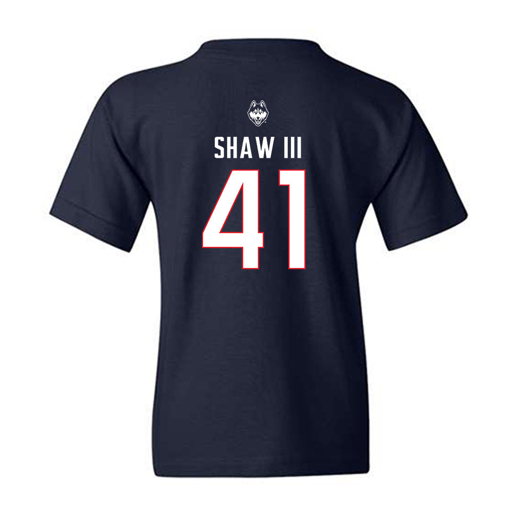 UConn - NCAA Baseball : Gregory Shaw III - Sports Shersey Youth T-Shirt-1