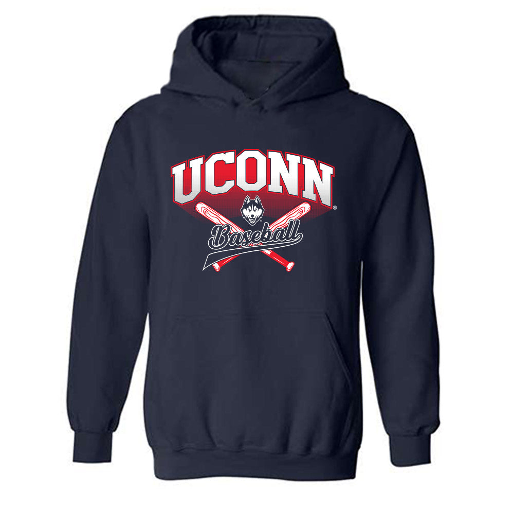 UConn - NCAA Baseball : Joe Pitts - Sports Shersey Hooded Sweatshirt-0