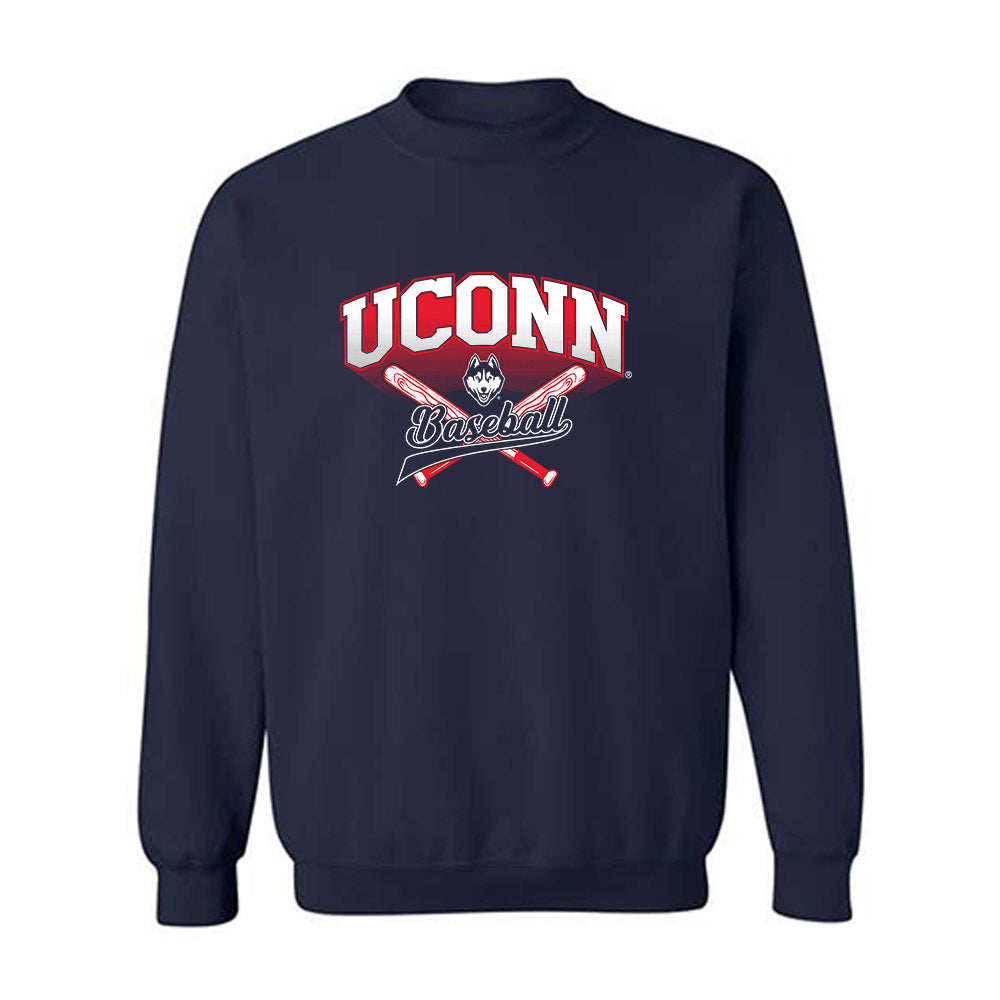 UConn - NCAA Baseball : Rob Rispoli - Sports Shersey Crewneck Sweatshirt-0