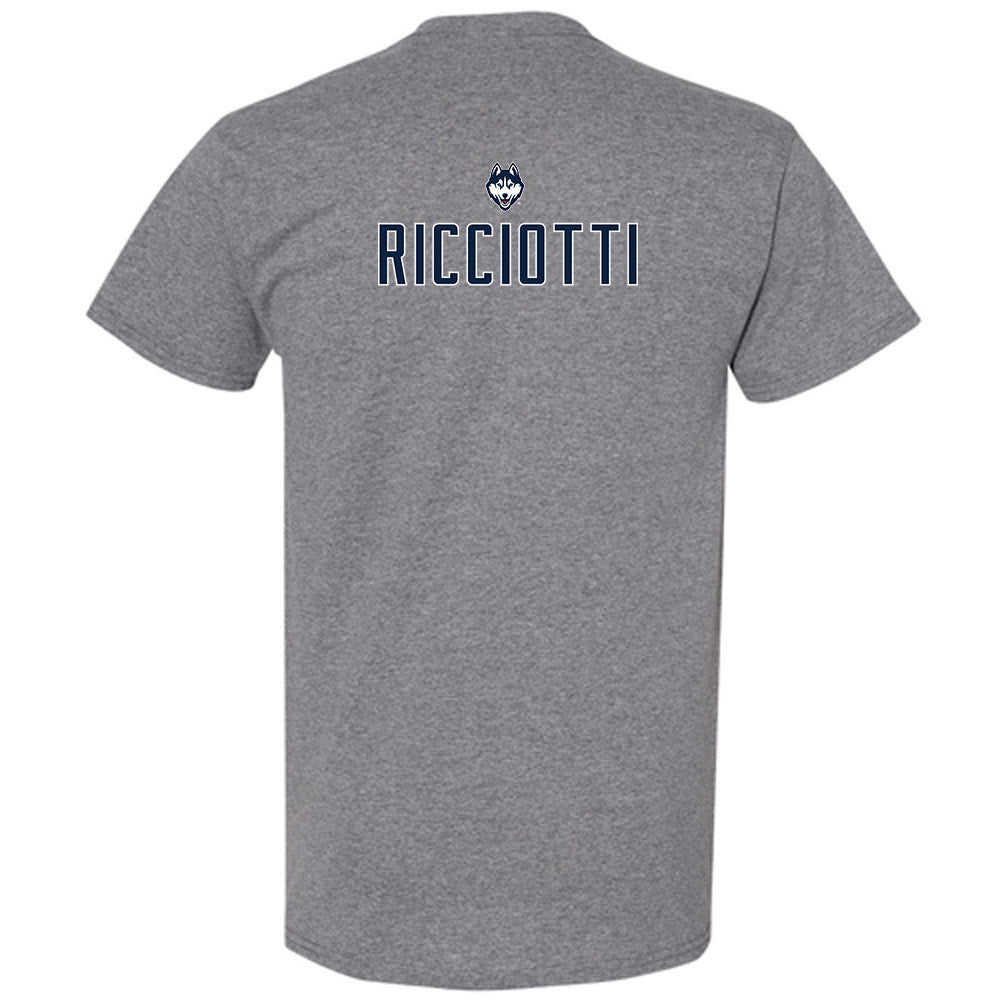 UConn - NCAA Women's Swimming & Diving : Jordyn Ricciotti - Sports Shersey T-Shirt-1