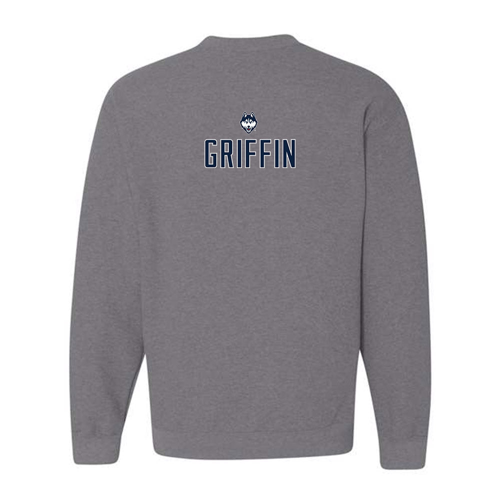 UConn - NCAA Women's Swimming & Diving : Zoey Griffin - Sports Shersey Crewneck Sweatshirt