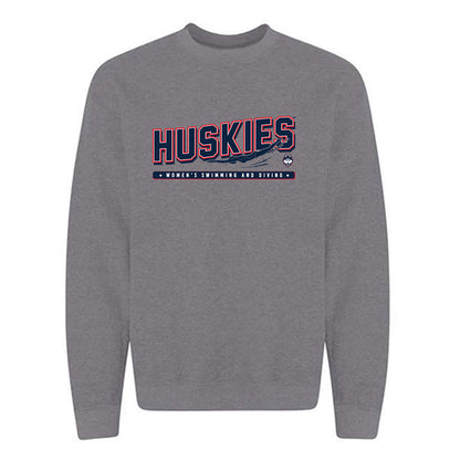 UConn - NCAA Women's Swimming & Diving : Ruth Spiegel - Sports Shersey Crewneck Sweatshirt-0